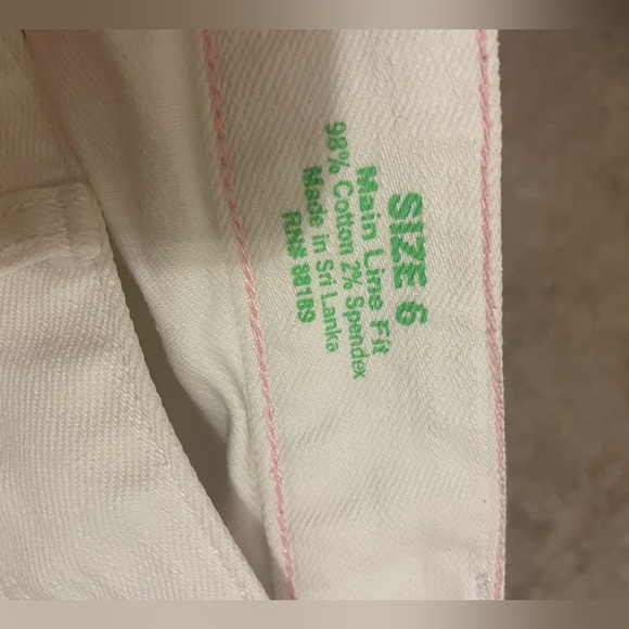 Lilly Pulitzer Main Line Fit Jeans (6) - Picture 5 of 10